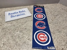 Chicago Cubs MLB Rico Industries The Quad Stickers