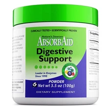 Absorbaid Digestive Enzyme Supplement 83 Servings Plant Based Formula