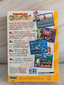 Knuckles Chaotix Sega 32X | CIB | Tested & Working | Very Good Condition