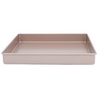 Golden Non-stick Baking Tray Carbon Steel Bakeware Chiffon Cake Pan