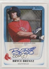 2011 Bowman Prospects Auto Bryce Brentz #BPA-BB Auto 0l2