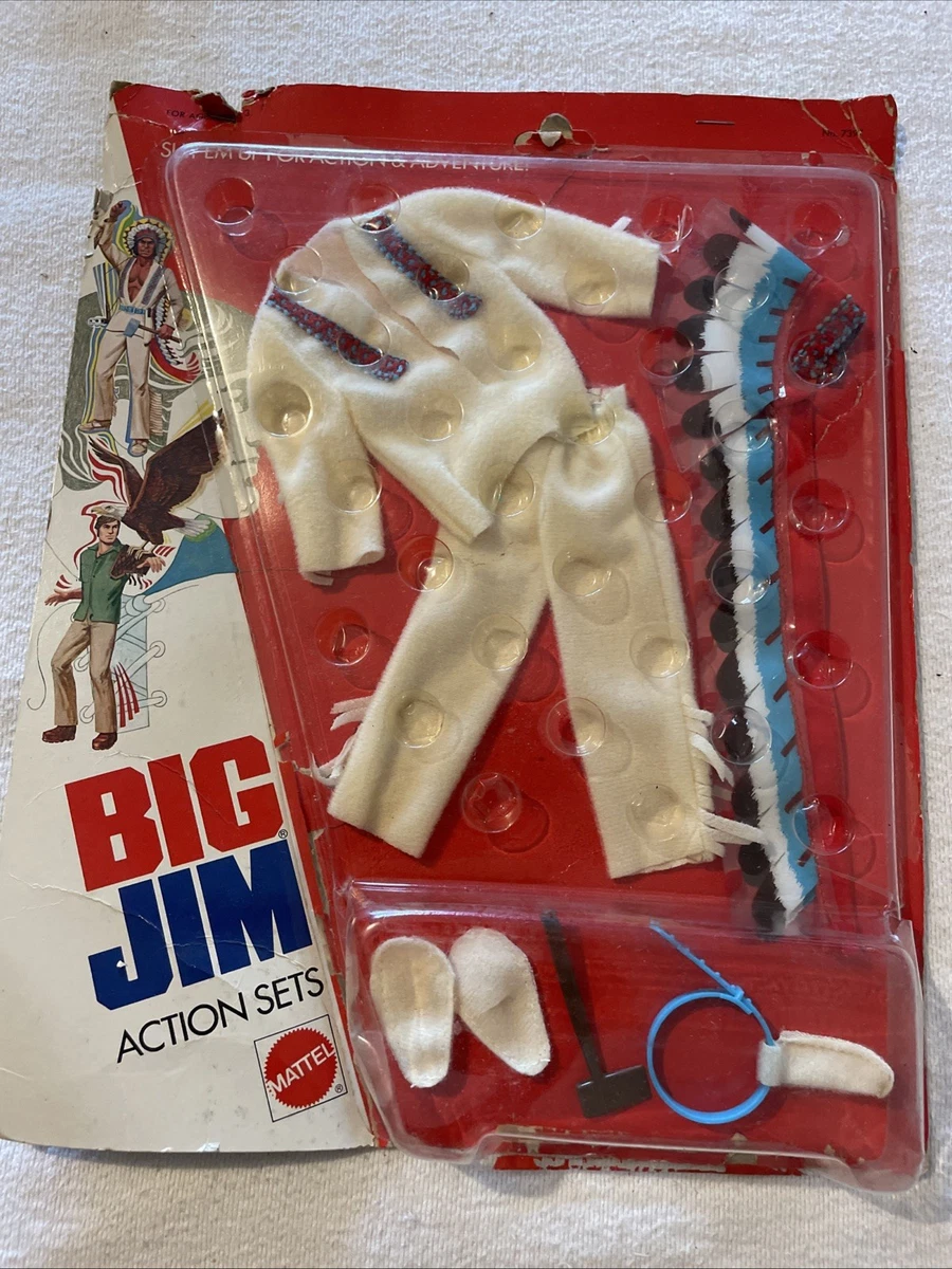 Poupée Big Jim Mattel Vintage (blond) – Collection Nostalgie Années 80