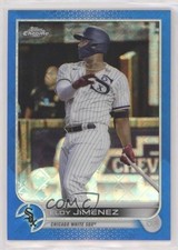 2022 Topps Chrome Logofractor Edition Blue Refractor /150 Eloy Jimenez #39 0lj5