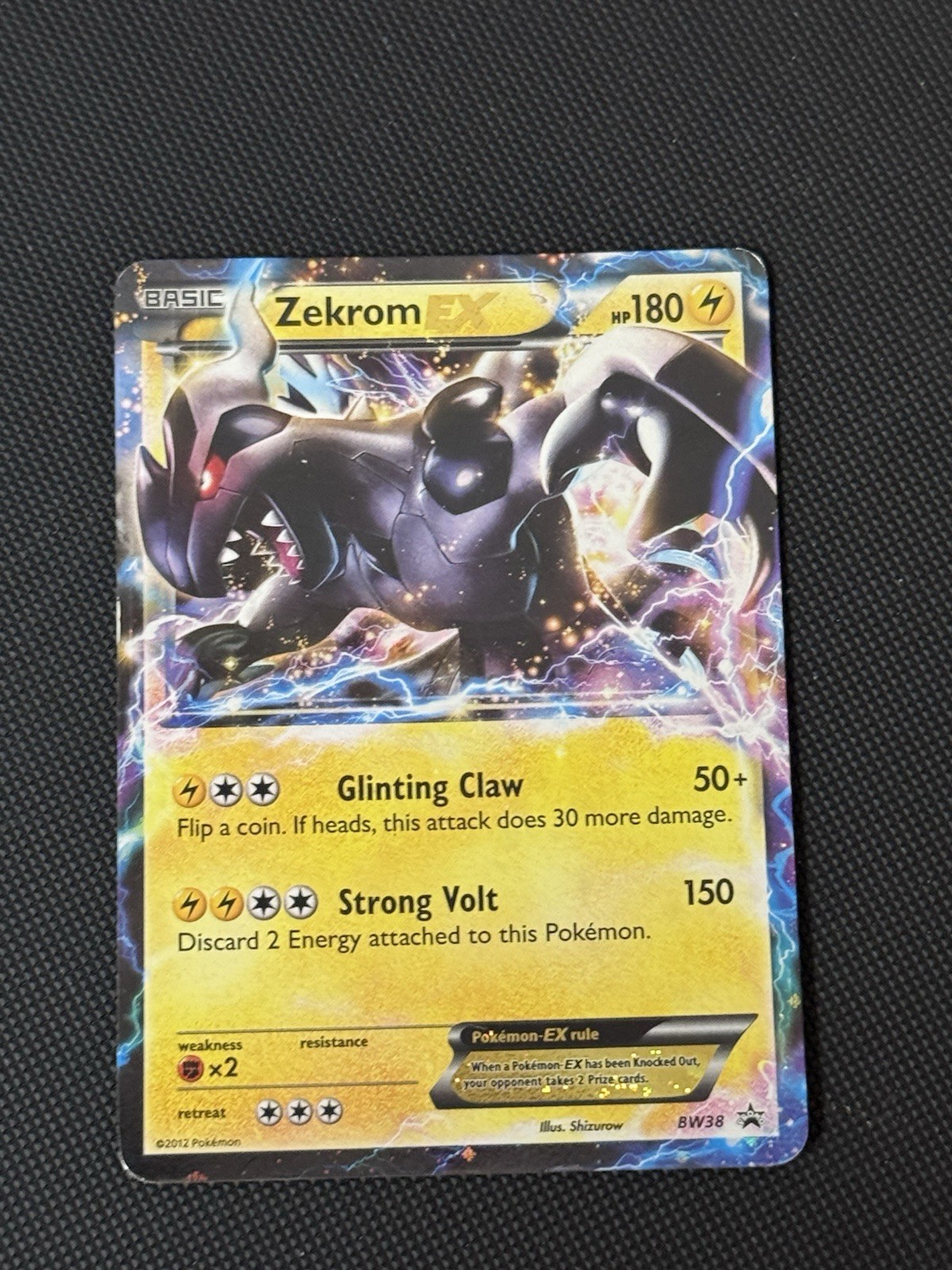 Zekrom EX 51/99 Next Destinies Ultra Rare Holo Pokemon Card LP