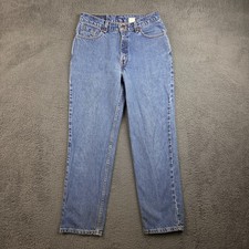 Vintage Levi's 512 Jeans Women's 11 Slim Fit Straight Leg Blue Denim Pants 90s