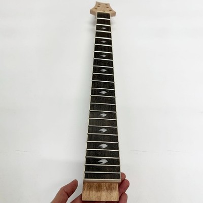 DIY Mahogany Electric Neck 22 Frets 24.75'' Wild Jujube Fingerboard Unfinished