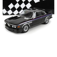 1973 BMW 3.0 CSL COUPE BLACK 1:18 SCALE