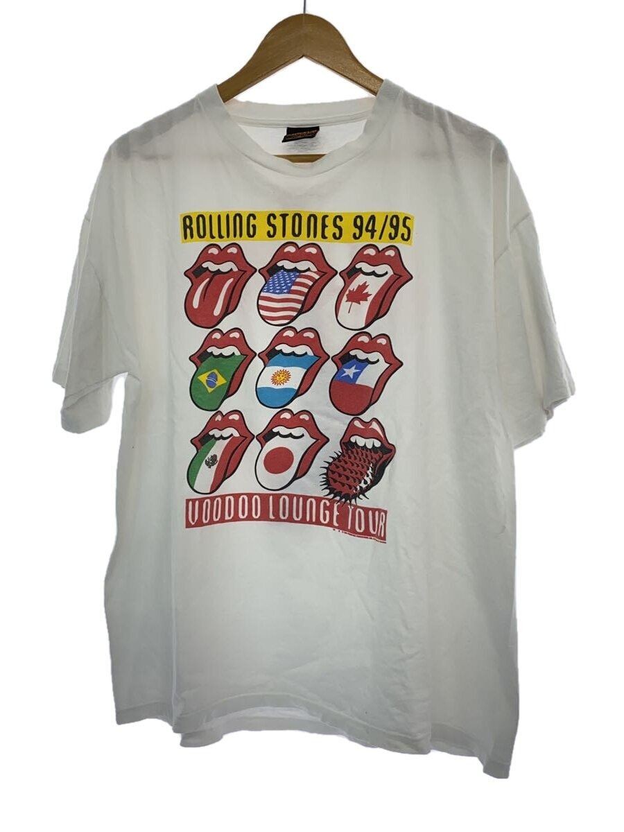 ALTRA MAGLIETTA ALTRE MARCHE MADE USA 90s 94 95 VINTAGE ROLLING STONES XL COTONE Usata