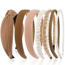 7 Pack Headbands for Women Girls Headbands Trendy Non Slip Hairbands