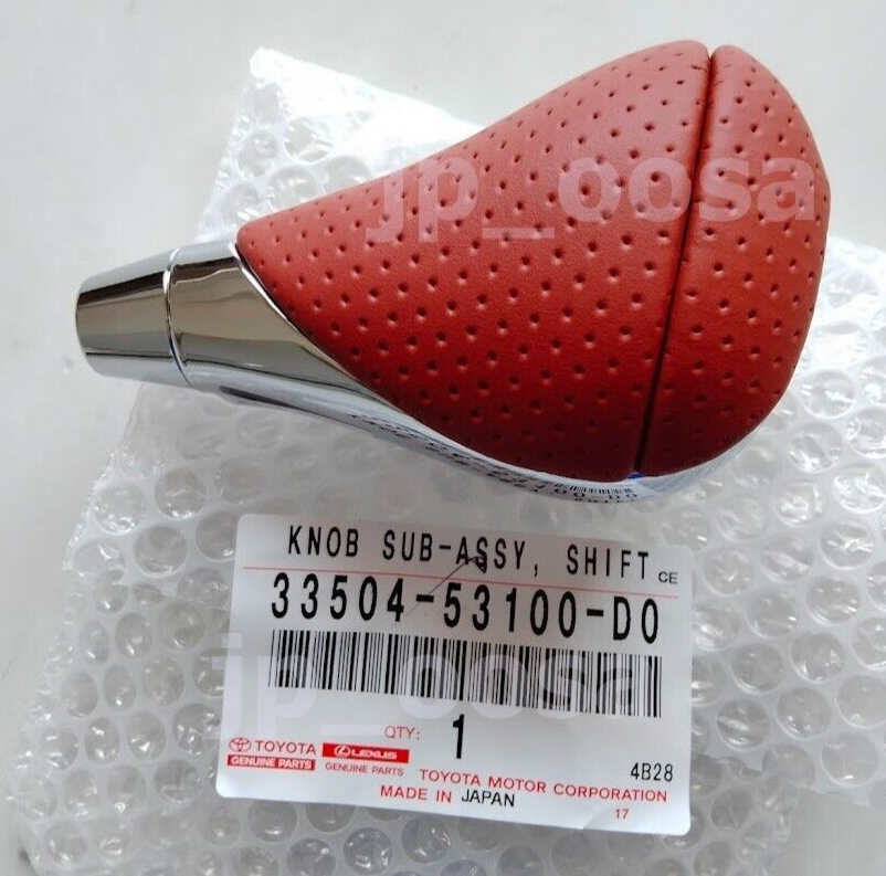 LEXUS Genuine Shift Knob LEATHER TERRA COTTA ISF CT200H