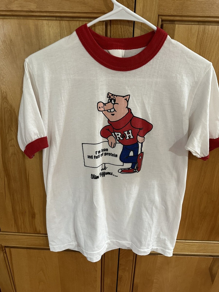 Rare Vintage 80s Kids or Teen 36” USA Slim Piggums Pig