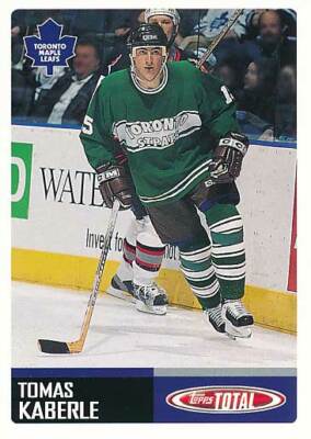 2002-03 Topps Total #140 TOMAS KABERLE - Toronto Maple Leafs