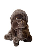 Aurora Flopsies "Gordo" Baby Gorilla Plush Thumb Sucking Stuffed Bean Bag 10"