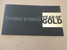 LAMBORGHINI ANNO D'ORO RARE LIMITED ANNIVERSARY YEAR OF GOLD BROCHURE MIURA ETC