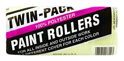 Linzer Products RC133-0900 Polyester Paint Roller Covers, 3/8'' X 9'', 2-Pack