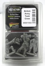 Bolt Action: British Army Tank Crew 28m NEW
