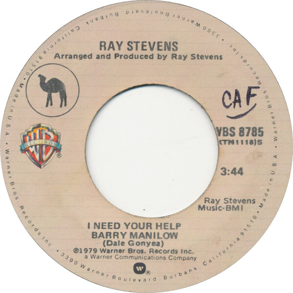 Ray Stevens - I Need Your Help Barry Manilow, 7