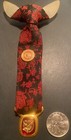 VTG 6.5” IMPOSSIBLE DREAM MOOSE MILLION SOCIETY TIE PIN LOYAL ORDER MOOSE RED