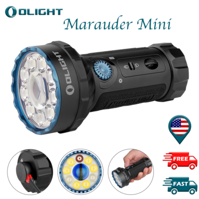 Olight Marauder Mini 7000 Lumens Rechargeable LED Flashlight Olight Marauder Mini 7000 Lumens Rechargeable LED Flashlight