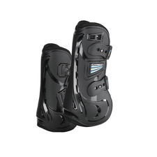 Shires Arma Carbon Tendon Boots for Horses | Equestrian Equipment | Black