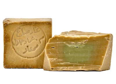 CARENESSE Aleppo-Seife 80% Olivenöl 20% Lorbeeröl handgemacht vegan #Alepposeife - 200 g.