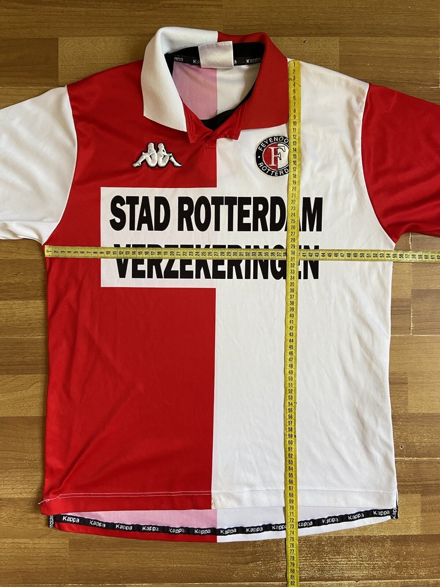97/98 Feyenoord Rotterdam ユニフォーム ゲームシャツ FEYENOORD ROTTERDAM 1997 1998 HOME FOOTBALL SHIRT SOCCER