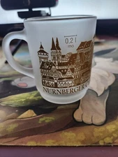 2014 Nurnberger Christkindlesmarkt Frosted Clear Mug