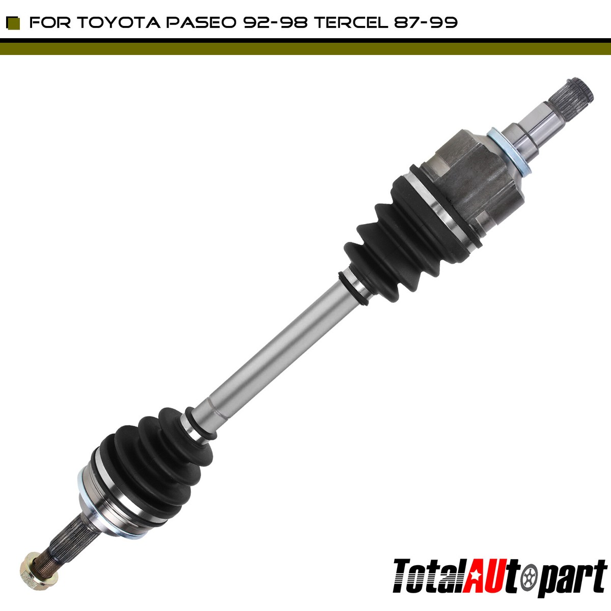 CV Axle Shaft Assembly for Toyota Paseo 92-98 Tercel 89-99