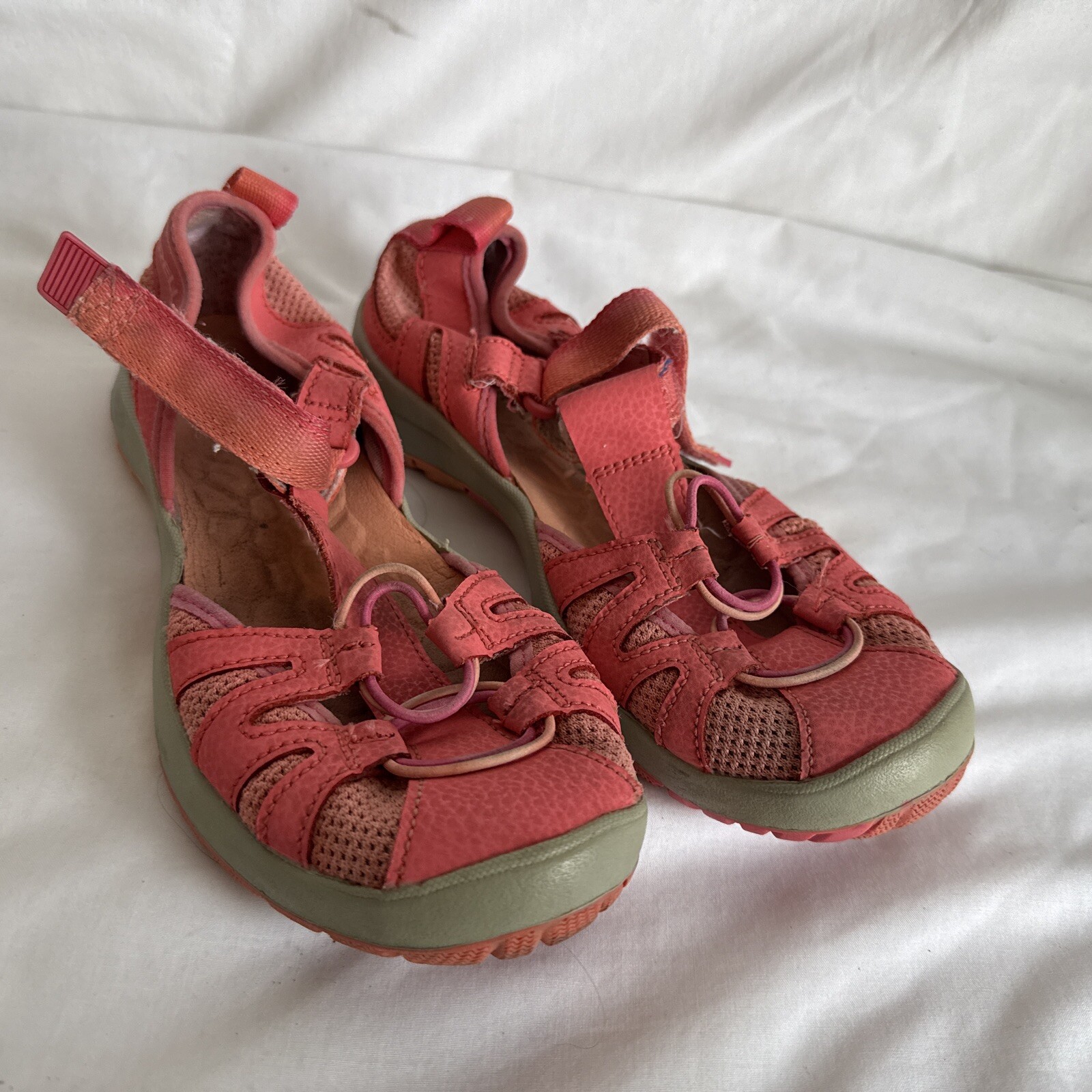 Sandali Merrell bambina idro escursionismo bambini taglia 3M grigio corallo bordo MC58526