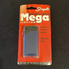 Scripto Mega Lighter Wide Body Electronic Lighter 