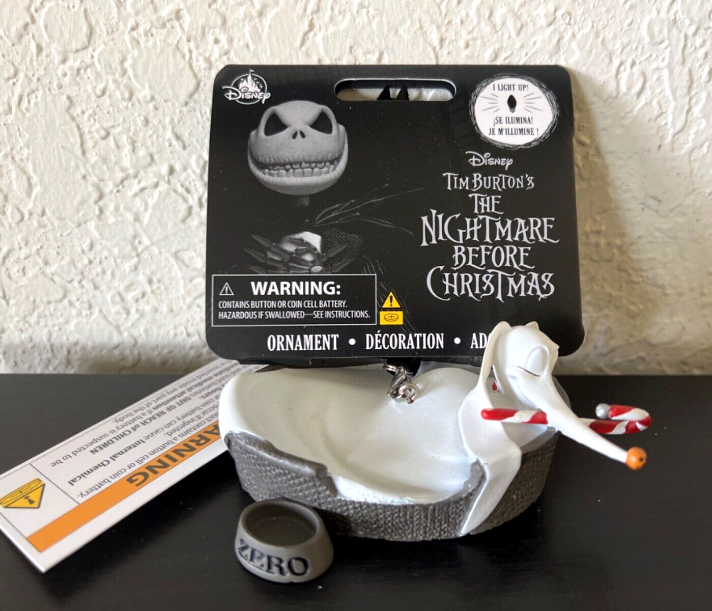 2024 DISNEY Nightmare Before Christmas ZERO Light-up Living Magic Sketchbook NEW