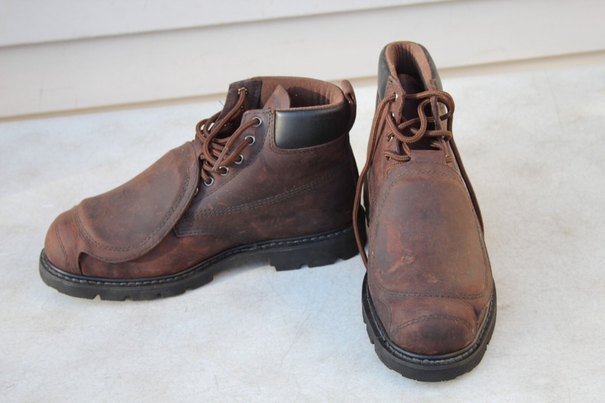 WORX By Red Wing Shoes Mens 6” Met Guard Boot 11 WW Brown 5486