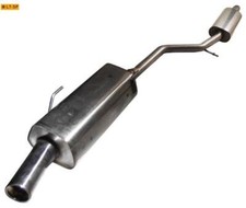 FOX Anlage ab Kat. Peugeot 206cc S16 Cabrio ab 99 eingerollt gerade Abs. RohrØ55