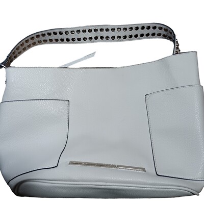 Steve Madden Sammy Bucket Bag Studded Handle Crossbody