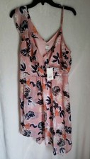 A new day Women's Floral Print dress L R 