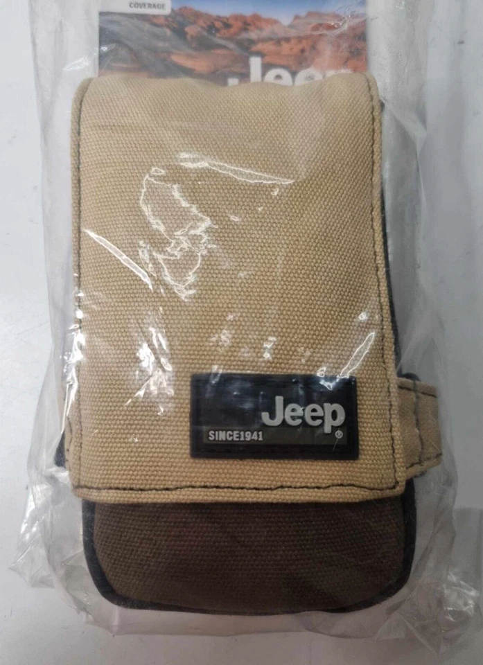 JEEP Digipouch V-5 Utility Audio Visual Bag -Green & Beige Small Pouch - Image 3 of 3