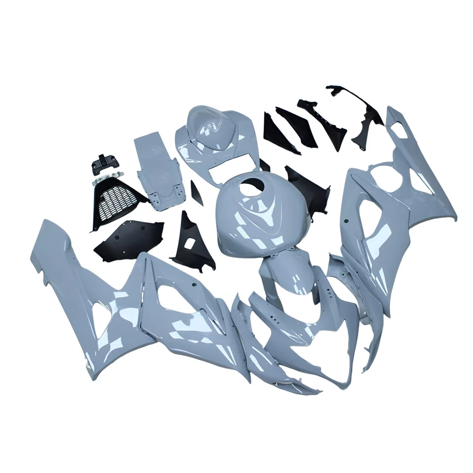 Kit de carenado gris cemento para Suzuki GSXR1000 2005 2006 K5 carrocería de inyección ABS Foto 2 de 4