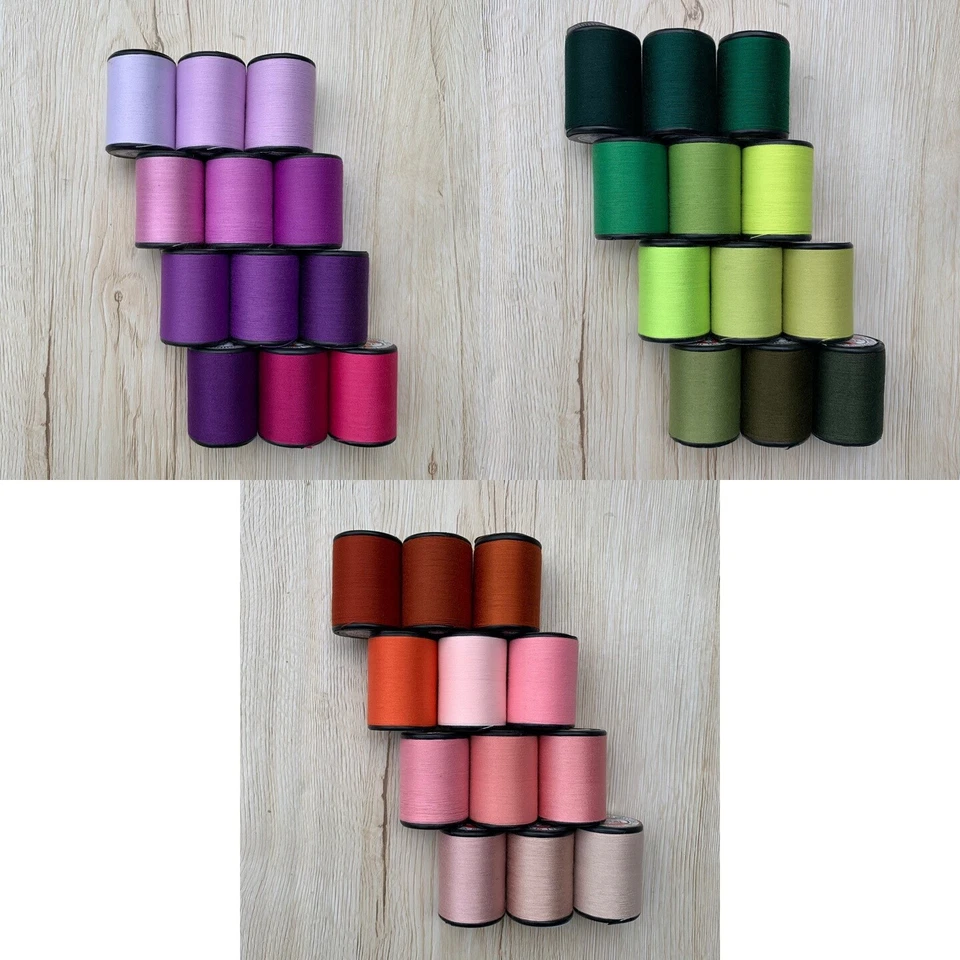 Multi Colors Pack 120 Spools Sewing Thread All Purpose Spun Polyester 600 Yards - Image 3 of 4