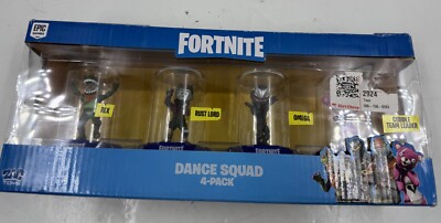 Fortnite Figure Multicolor Cuddle Team Leader Dance Squad + Squad Mode 4 Pack