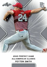 PEYTON SMITH 2020 LEAF PERFECT GAME NIKE ALL-AMERICAN ROOKIE CARD! MINT!