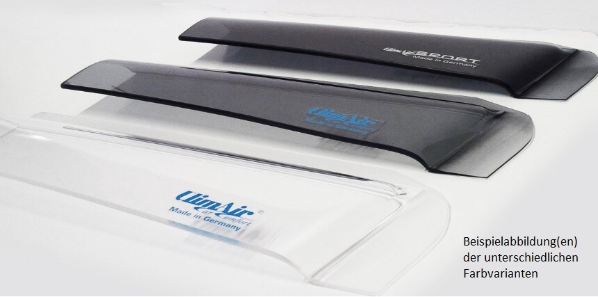 ClimAir Windabweiser Für Seat Leon SC 5F - Rauchgrau 2er Set