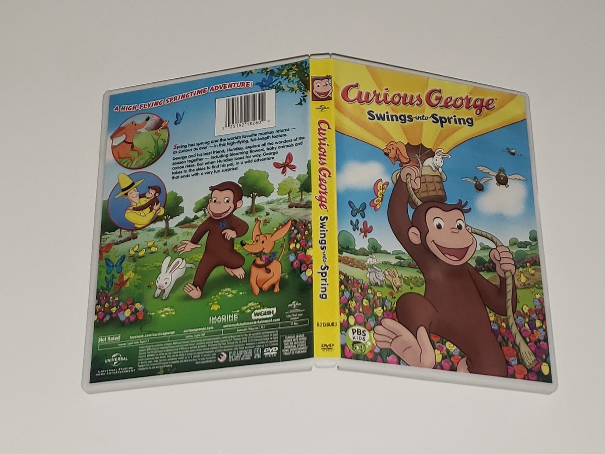 Curious George Swings into Spring [DVD] 25192182600| eBay