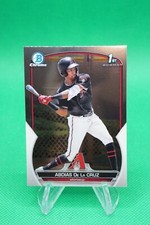 (4 Cards) 2023 Bowman Chrome Prospects #BCP-34 Abdias De La Cruz JW1