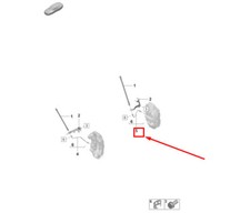 Porsche 911 992 Bremsleitung hinten links 992614771B NEU ORIGINAL