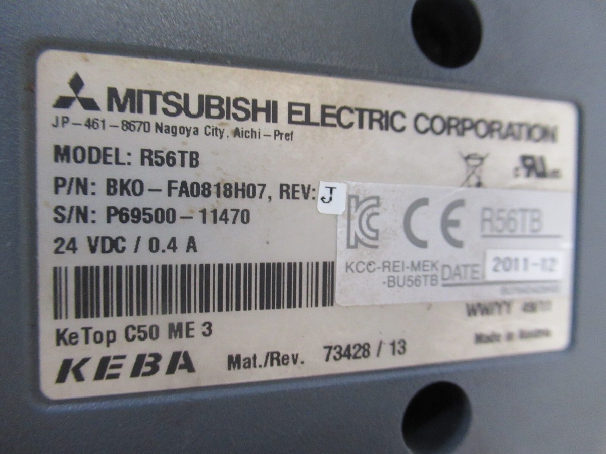 Mitsubishi R56TB Panel for sale online | eBay Mitsubishi R56TB Panel for sale online | eBay
