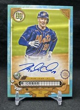 2022 Topps Gypsy Queen Autographs Blue Mark Canha #GQ-AKR /99