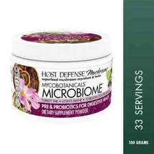 Host Defense MycoBotanicals  Microbiome Powder 100 g Organic Fungi Perfecti