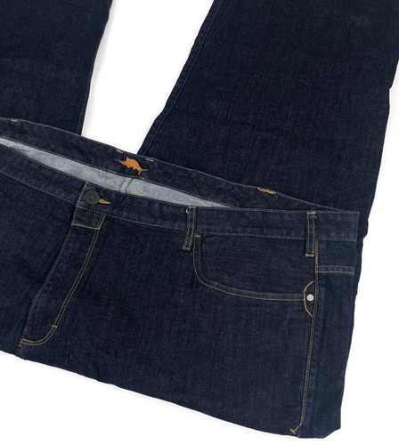 Cremalleras de mezclilla vintage rectas Tommy Bahama 55x30 para hombre lavado oscuro talla - Imagen 6 de 13