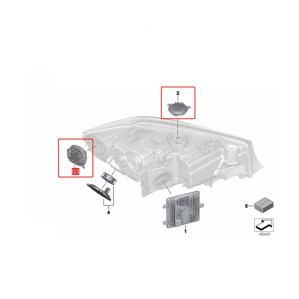 Módulo LED DRL Angel Eye PARA BMW G20 330e 330i M340i 2019-2022 (Plug and play) Foto 2 de 2