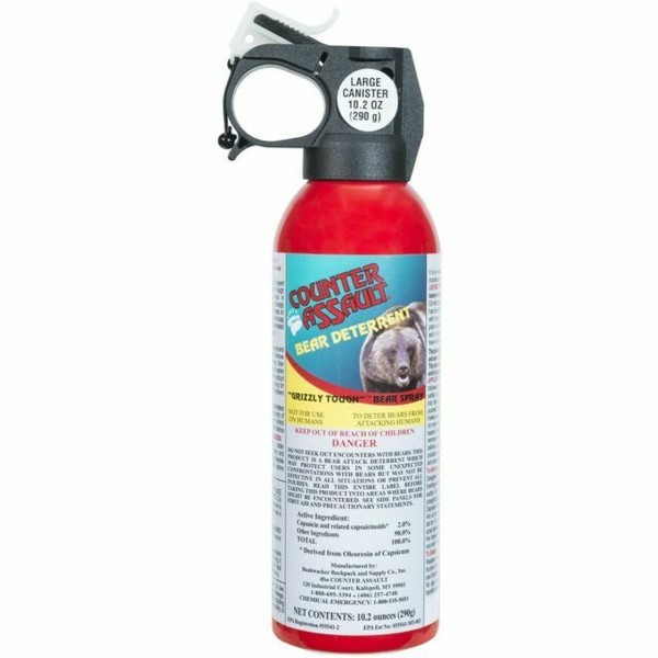 Counter Assault Bear Deterrent pepper Spray With Belt Holster 10.2 Oz